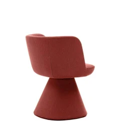 Esszimmerstuhl Flair O Stoff Rattier Sara Safran Rot Innenrahmen Stahlrohr