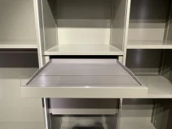 Falltürenkleiderschrank Collect Plus Lack M37 Manor Grün Braun Ledergriff Schwarz Inklusive Innenbeleuchtung