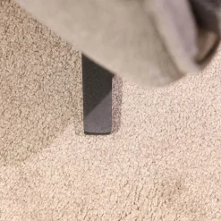 Fernsehsessel Pete Modell 7826 32 V14 Stoff Q2 Fashio Gletscher Hellgrau Sternfuß pulverbeschichtet Anthrazit