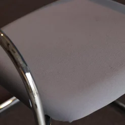 Freischwinger Visavis 2 Bezug Stoff Torso Citterio 76 Antra Gestell Glanzverchromt