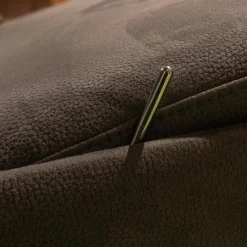 Funktionseckgarnitur Relaxa 5 0 Stoff Herkules Steel 44 D Schwarz Aluminium Säulenfuß Und Drehteller Edelstahl