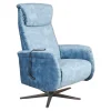 Funktionssessel Noah M Blau Sternfuß Schwarz Verstellbar