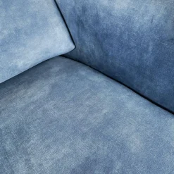 Funktionssessel Noah M Blau Sternfuß Schwarz Verstellbar