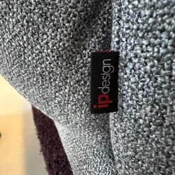 Funktionssofa Clou Bezug Stoff 8 Mara Grau Kufe Metall Matt Schwarz Sitz Drehbar Mit Liegefunktion