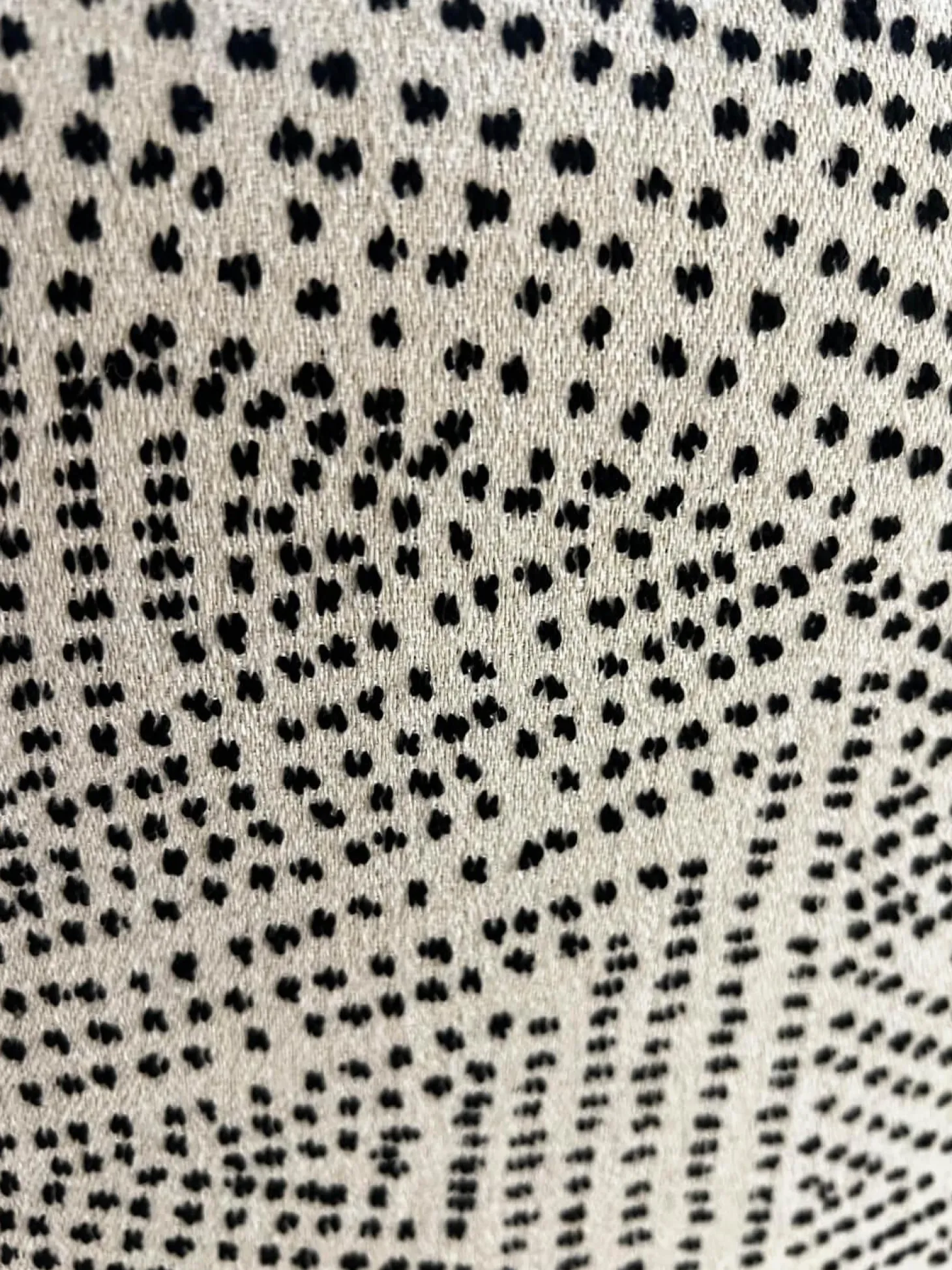 Funktionssofa Rockfrog Outdoor Stoff Sprinkle Natur 1404 30 Creme Schwarz Gestell Schwarz Feinstruktur