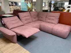 Funktionssofa Tokyo Stoff Amy Altrosa Mit Wall Free Relax-Funktion Und Weiteren Verstellungen