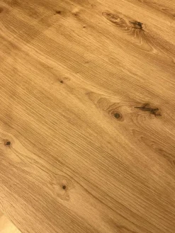 Funktionstisch Vari Artisan Eiche Nachbildung Bodenplatte MDF Edelstahldekor Mit Ansteckplatte