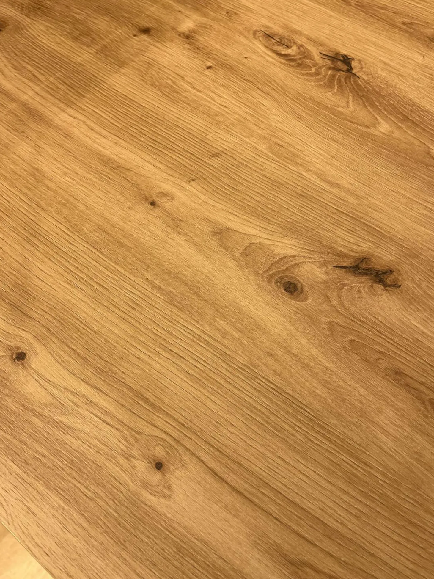 Funktionstisch Vari Artisan Eiche Nachbildung Bodenplatte MDF Edelstahldekor Mit Ansteckplatte