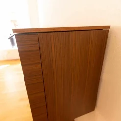 Gallery Low Cupboard Außen Holzfarbe W20 Mongoi Innen Giallo Mustard Rückwand Spiegel Mit Beleuchtun