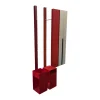 Garderobe Flip&Match Metall Koralle Rot
