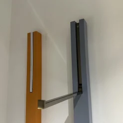 Garderobe Line VSC1730.47.90 Lack Eisblau 47 Haken Rauchchrom EZ