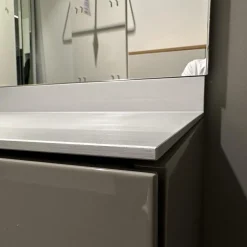 Garderobe S7 Lack Hochglanz Asphalt Aluminiumboarde Eloxiert Mit Spiegelpaneel