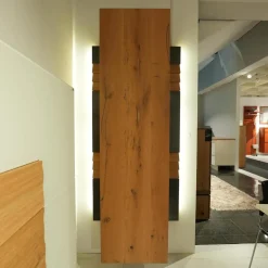 Garderobe V Organo Wildeiche Rustiko Inklusive Seitliche Beleuchtung Mit Schalter