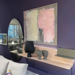 Garderobenlösung Lilu Winkelregal Lack Rosenquarz Winkelregal Lack Manor Spiegel mit Beleuchtung