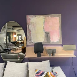 Garderobenlösung Lilu Winkelregal Lack Rosenquarz Winkelregal Lack Manor Spiegel mit Beleuchtung