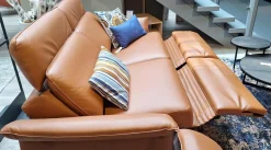 Garnitur Adora Leder Montana Cognac 2 Sofas
