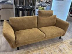 Garnitur Classic 970 Stoff Osino 2037.68 Gelb 2 Sofas