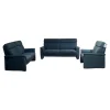 Garnitur Colorado Casada Stoff Q2 Melite Gletscher Blau 2 Sofas 1 Sessel