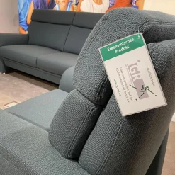 Garnitur Colorado Casada Stoff Q2 Melite Gletscher Blau 2 Sofas 1 Sessel