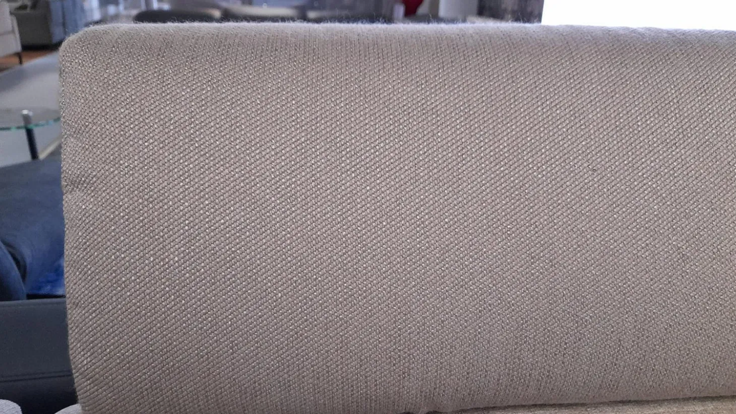 Garnitur KS 032219 Münichau Stoff JAB Donovan Braun 1-1354-075 Fuß Buche Nussbaumfarbig