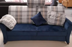 Garnitur KS 9720-1 Sydney Stoff 657577 Fuß Buche Maronfarbig 2 Sofas