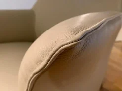 Garnitur Mayon Leder Senso 4400 Off White 1 Sofa 2 Sessel