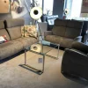 Garnitur Remix Stoff Grau 2 Sofas 1 Sessel