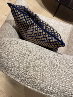 Garnitur Saloni Modena BW1761-272 Und BW1761-111 Beige mit 1 Sessel