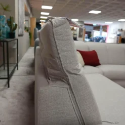 Garnitur Sofa Regina mit Sessel Vinson Stoff Escana Naturel