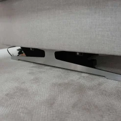 Garnitur Sofa Regina mit Sessel Vinson Stoff Escana Naturel