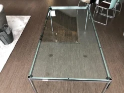 Glastisch Transparent 10075.80 Gestell Chrom