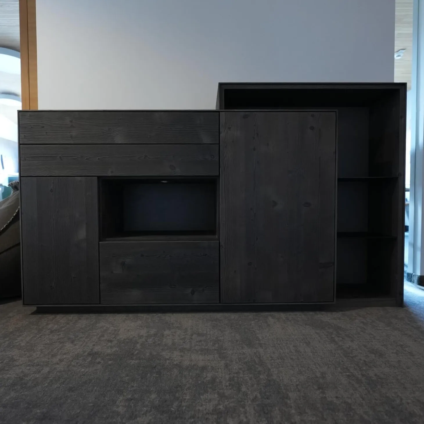 Higboard Puro 432 Bergfichte Gebürstet Schiefer Lackiert Inklusive Passepartout Mit Beleuchtung