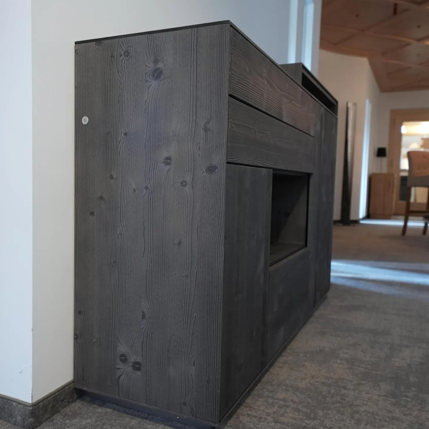 Higboard Puro 432 Bergfichte Gebürstet Schiefer Lackiert Inklusive Passepartout Mit Beleuchtung