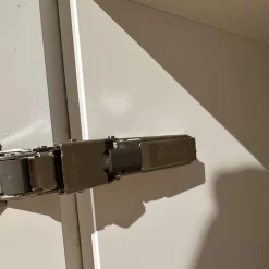 Highboard 251 Just Cube Light Lack M03 Schneeweiß Steinplatte