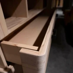 Highboard Cartago Astbuche Massiv