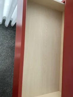 Highboard Cubo Indisch Rot