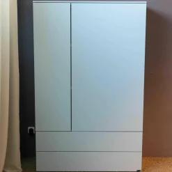 Highboard Gallery M Merano Lack Eisblau