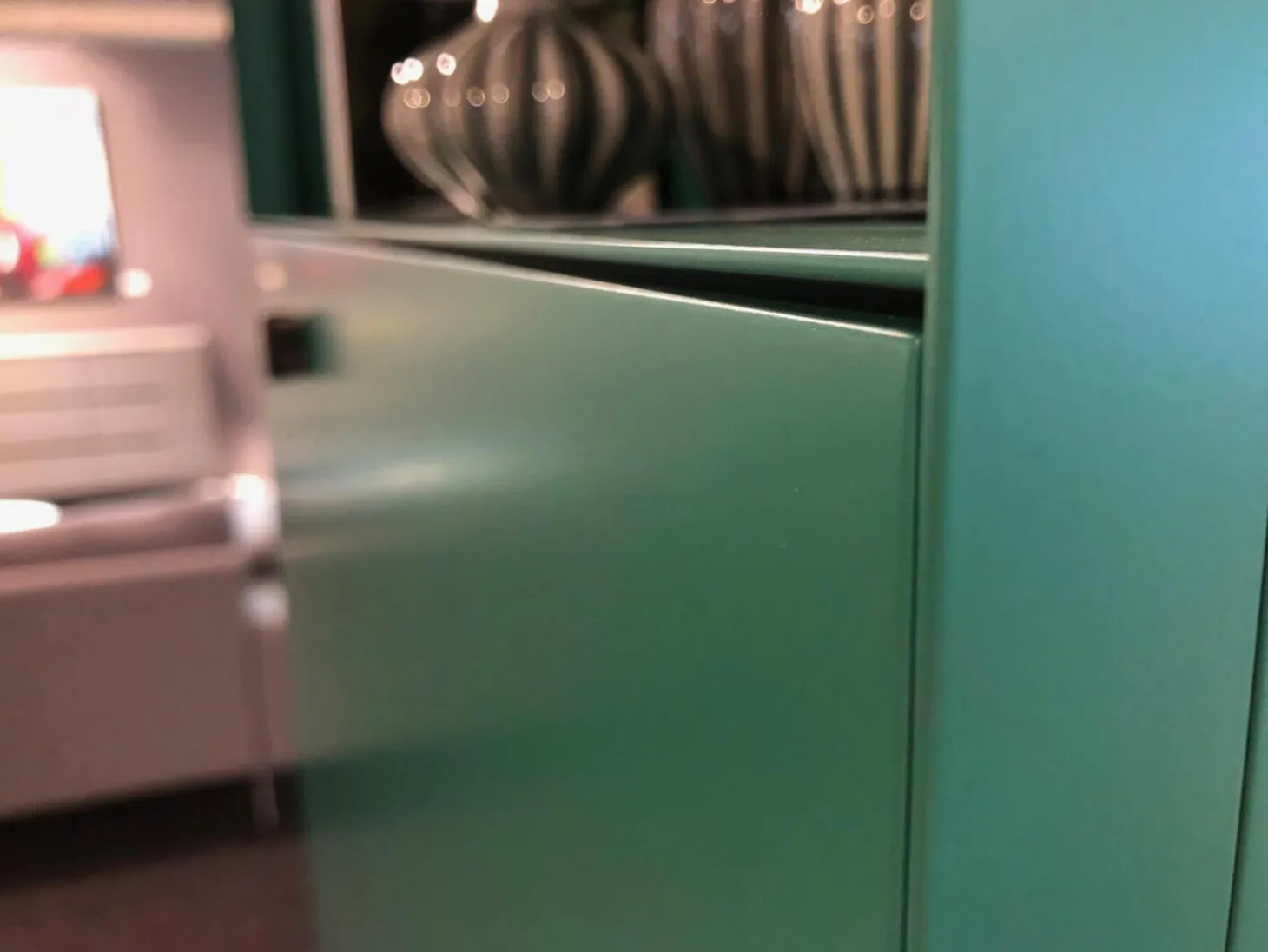 Highboard Mesh Sea Green Mattlack