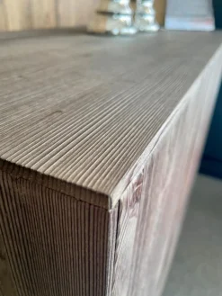 Highboard Puro Massivholz Bergfichte Mit Naturstein Einlagen