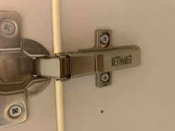 Highboard Soma Weiß Kernnussbaum Lemon