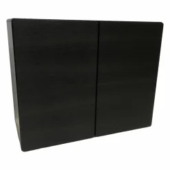 Highboard Star Lack Braun Metallic Türfronten Räuchereiche