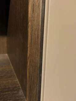 Hängeelement Alea Lack Taupe Beige Regalelement Raucheiche Ohne Dekoration