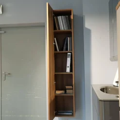 Hängeelement Gentis Bad 10311 Kernnussbaum Naturstamm