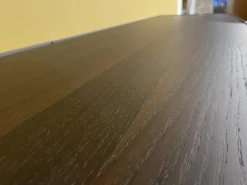 Hängesideboard Cubus Light Lack M10 Bronze Metallic Grau Inklusive Vitrinenbeleuchtung