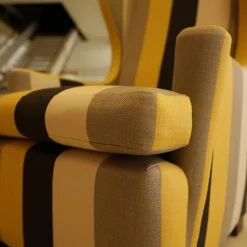 Hochlehner Grandpa Stoff Gelb Weiß Schwarz Grau