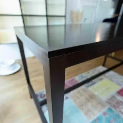 Hochtisch Buche Gebeizt Wenge HG 110 Seidenmatt