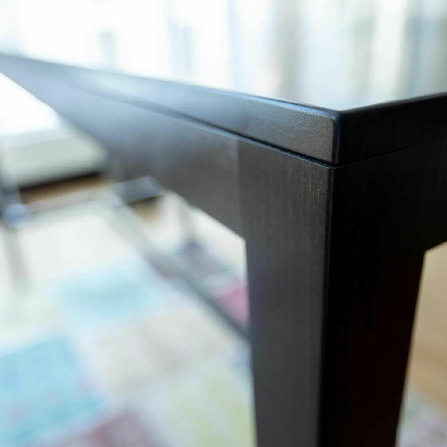 Hochtisch Buche Gebeizt Wenge HG 110 Seidenmatt