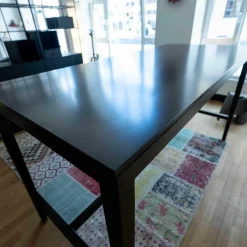 Hochtisch Buche Gebeizt Wenge HG 110 Seidenmatt