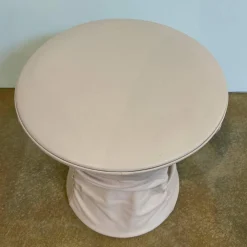 Hocker Bellows 222 H1 Leder Cashmere Wild Rose Rosa Gestell Holzkonstruktion Mit Gasfeder