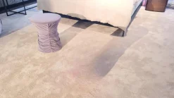 Hocker Bellows Velourstoff Harald 2 652 Blue Grey Violett